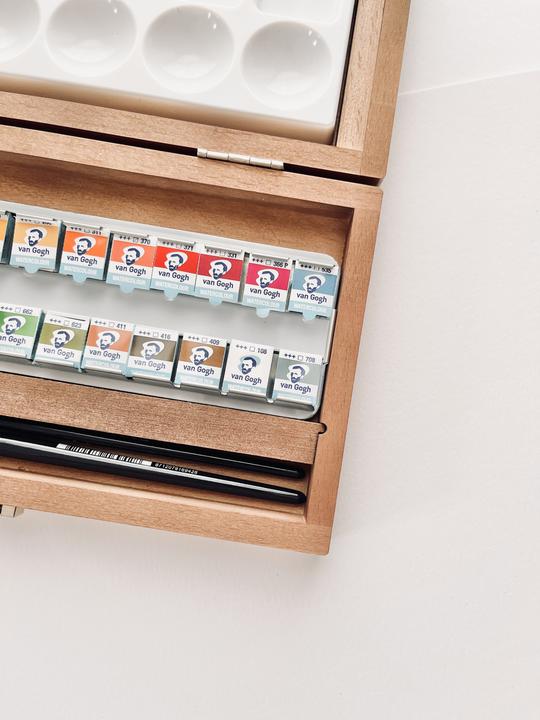 Image du produit Van Gogh Boîte de peinture à l'aquarelle