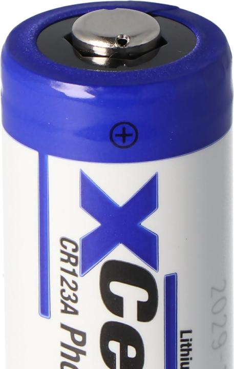 Productafbeelding XCell Lithiumbatterij CR23 (1 Pcs., RCR123A, 1550 mAh)