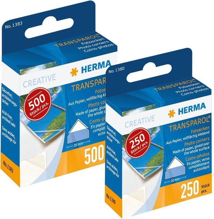 Actual product image HERMA Photo corners