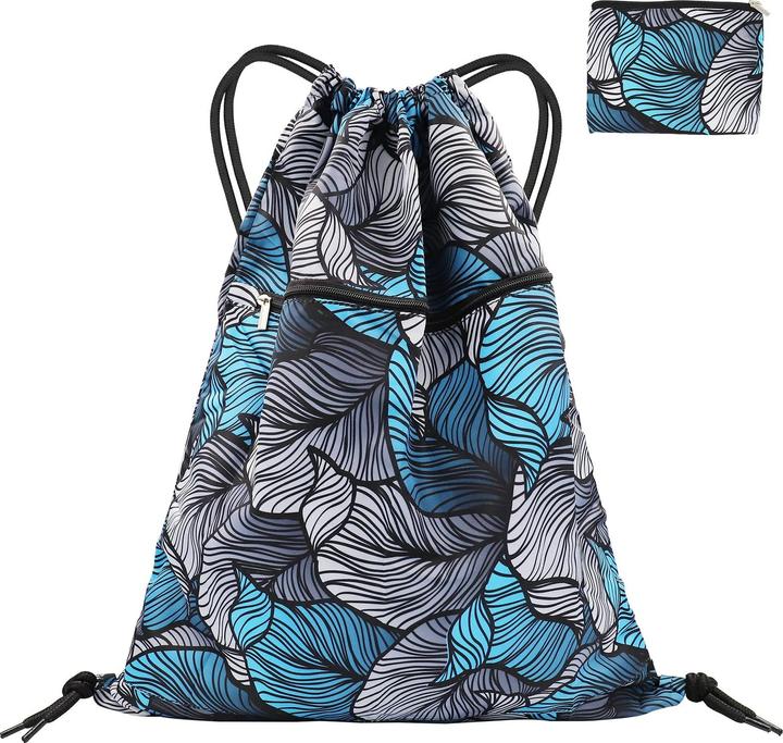 Produktbild Only-Bags.Store Turnbeutel mit Kordelzug, Turnbeutel Rucksack Tasche faltbar