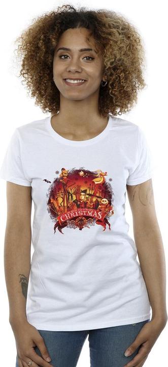 Image du produit Disney - T-shirt THE NIGHTMARE BEFORE CHRISTMAS SCARY CHRISTMAS - Femme (XL)