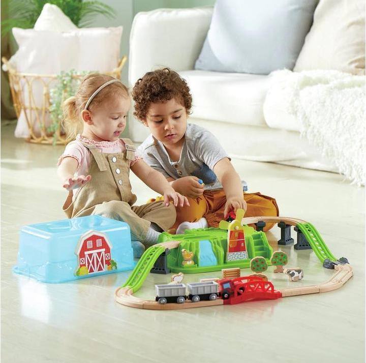 Immagine prodotto Hape Set di costruzione del treno Country Side