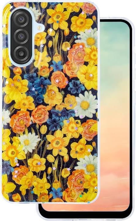 Produktbild OEM Glow Glam case for Samsung Galaxy A36 5G / A56 5G orange (Samsung Galaxy A56 5G)