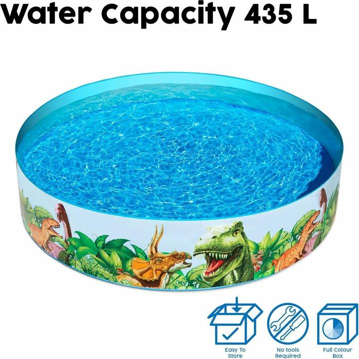 Productafbeelding Bestway FILL'N FUN DINOSAURUS ZWEMBAD 183X38CM