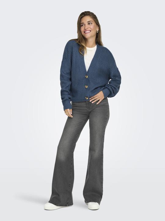 Produktbild Only ONLHENNI Hohe Taille Ausgestellt Jeans Schlaghosen-Jeans (34)