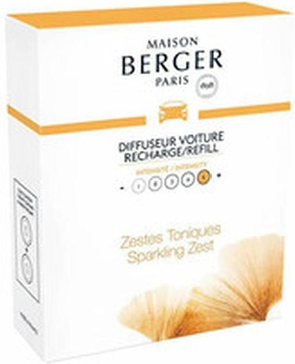Produktbild Maison Berger Autodiffusor Refill Energy Zestes Toniques 2 Stück