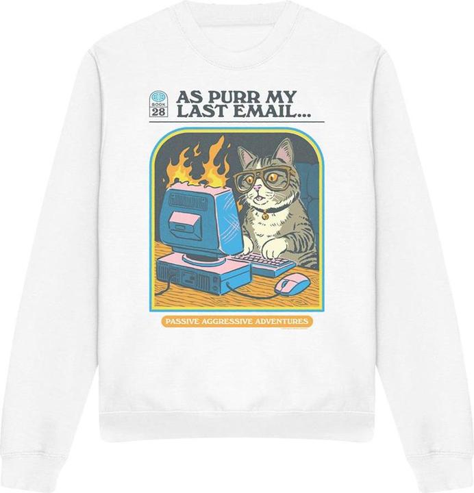 Produktbild Steven Rhodes As Purr My Last Email Sweatshirt (M)