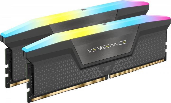 Produktbild Corsair VENGEANCE RGB DDR5 6000MT/s 32GB (2 x 16GB, 6000 MHz, DDR5-RAM, DIMM)