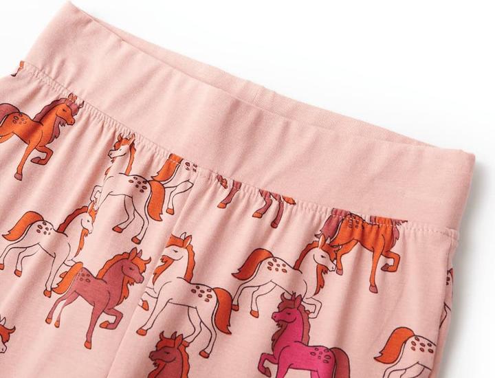 Produktbild vidaXL Kinderpyjama mit Langen Ärmeln Hellrosa 116,Material: 95 (116)