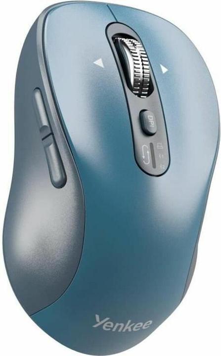 Actual product image Yenkee YMS 2010BE WL GYRO blau / kabellose optische Maus / 3200 DPI / 6 Tasten / 2,4 GHz / BT (Wireless)