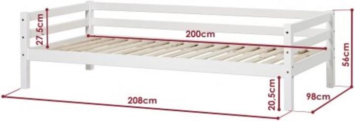 Actual product image Hoppekids Basic junior bed (70x190)