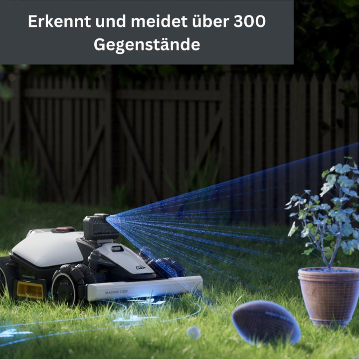 Actual product image Mammotion LUBA mini AWD 1500 LiDAR (1500 m², Without boundary wire)