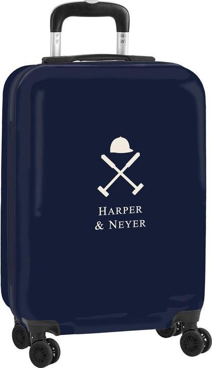 Harper & Neyer Handbagagekoffer Marineblauw 20 20 L 34,5 x 55 x 20 cm (20 l)