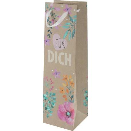 Thumbnail - Susy Card, Geschenkverpackung, SUSYCARD Geschenkt.Kraft Flower Frame FSC 5Stk (Geschenktüte, 1 x)