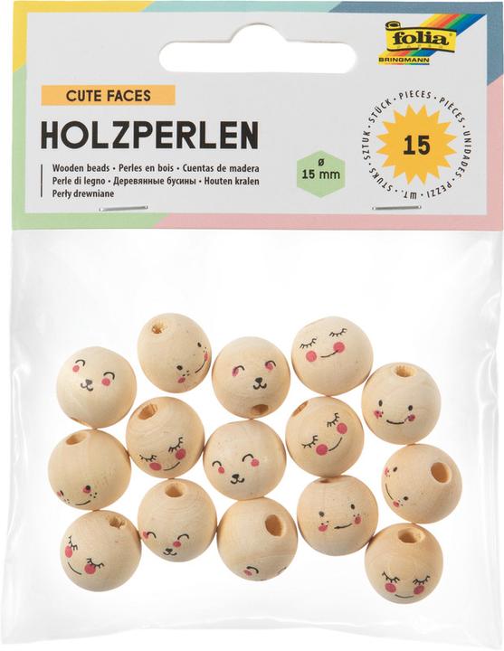 Produktbild Folia Holzperlen Print