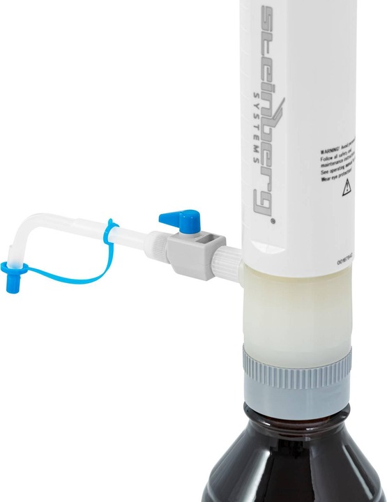 Produktbild Steinberg Flaschenaufsatzdispenser Labor Flaschenspender 10 - 60 x 1 ml Skala