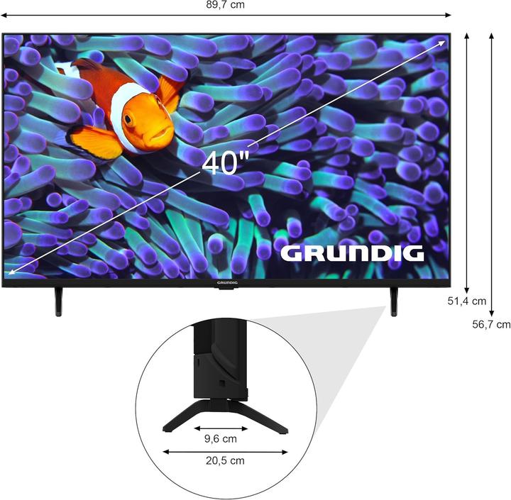 Produktbild Grundig Grun Led-Tv Fhd (40", LED, Full HD, 2023)