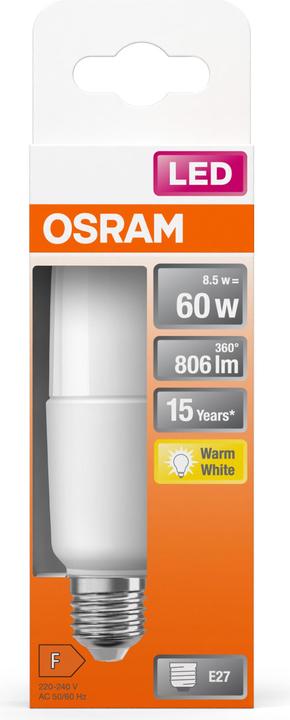 Actual product image Osram Star Stick (E27, 60 W, 806 lm, 1 x, F)