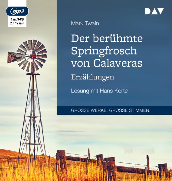 Image du produit La fameuse grenouille sauteuse de Calaveras. Récits (Mark Twain, Allemand)
