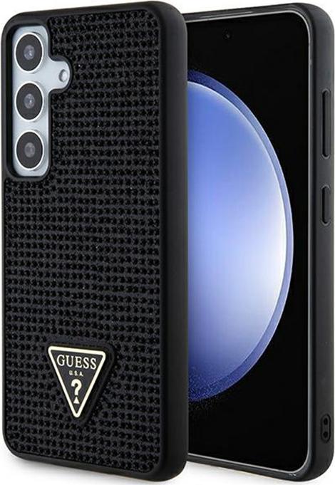 Produktbild Guess GUHCS24SHDGPPK S24 S921 czarny/black hardcase Rhinestone Triangle (Samsung Galaxy S24)