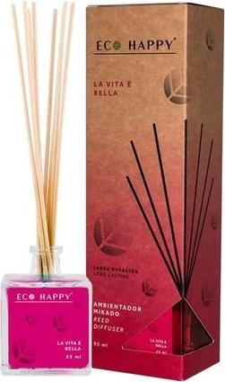 Immagine prodotto Eco Happy LA VITA E BELLA ambientador mikado 95ml