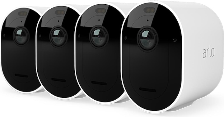 Produktbild Arlo Pro 4 Spotlight Kamera, 4er Set weiss (2688 x 1520 Pixel)