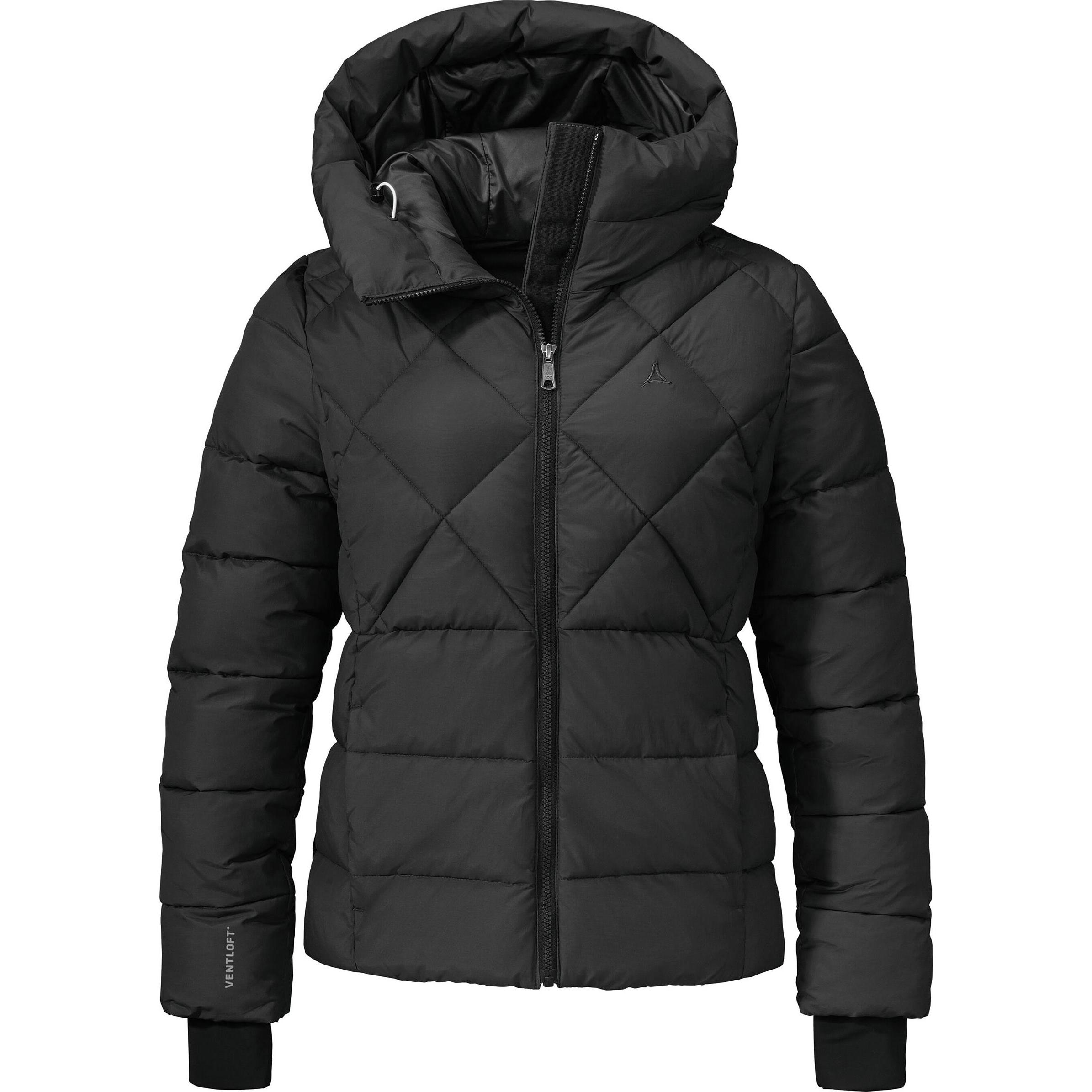 Schöffel, Damen, Jacke, Ins. Jacket Boston (42), Schwarz, 42