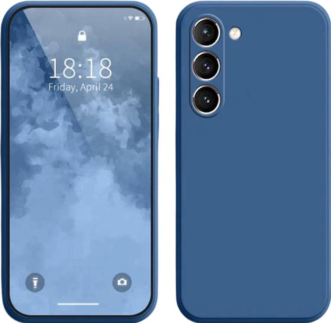 Produktbild mobileup Silikon Case Samsung Galaxy S25 5G - Blau (Samsung Galaxy S25)