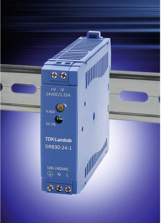 Actual product image DIN rail power supply (DIN rail