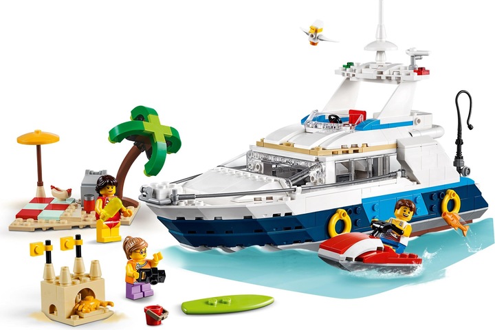 Produktbild LEGO Abenteuer auf der Yacht (31083, LEGO Creator 3-in-1)