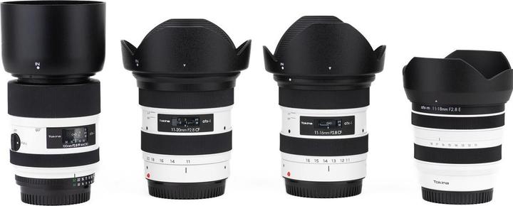 Actual product image Tokina 11-18mm 1:2.8 ATX-M Sony E-Mount f. APS-C limited ed. white (novelty) (Sony E, APS-C / DX)