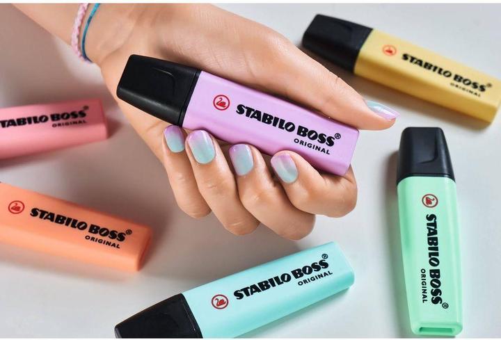 Produktbild STABILO BOSS ORIGINAL Pastel Textmarker (4 x)