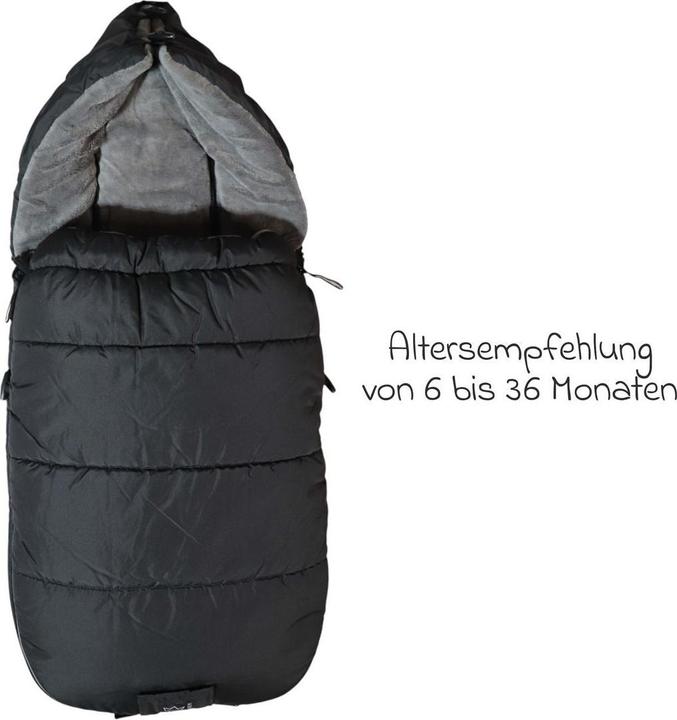 Produktbild Kaiser Baby Kaiser Thermo Fusssack Akiko, black/grey