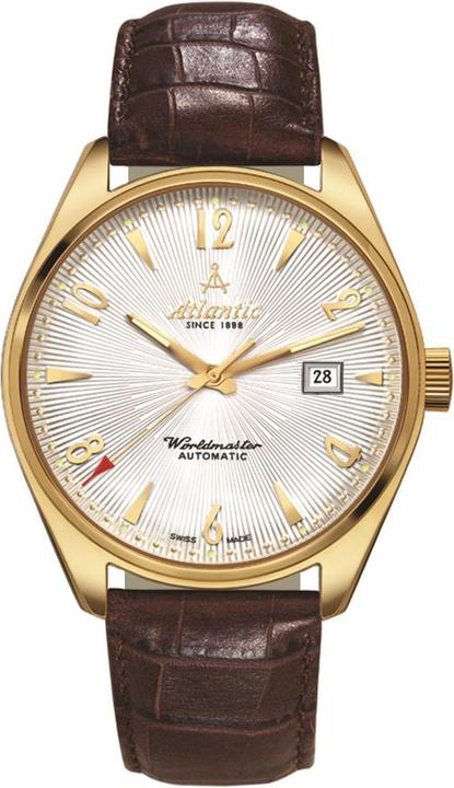Atlantic Worldmaster Art Déco (Montre analogique, Swiss Made, 40 mm)