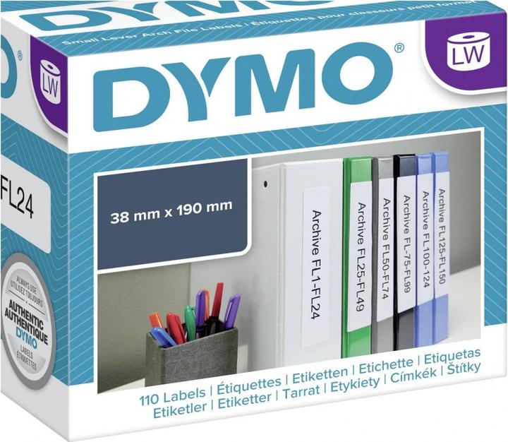 Productafbeelding Dymo S0722470 Mapetiketten smal