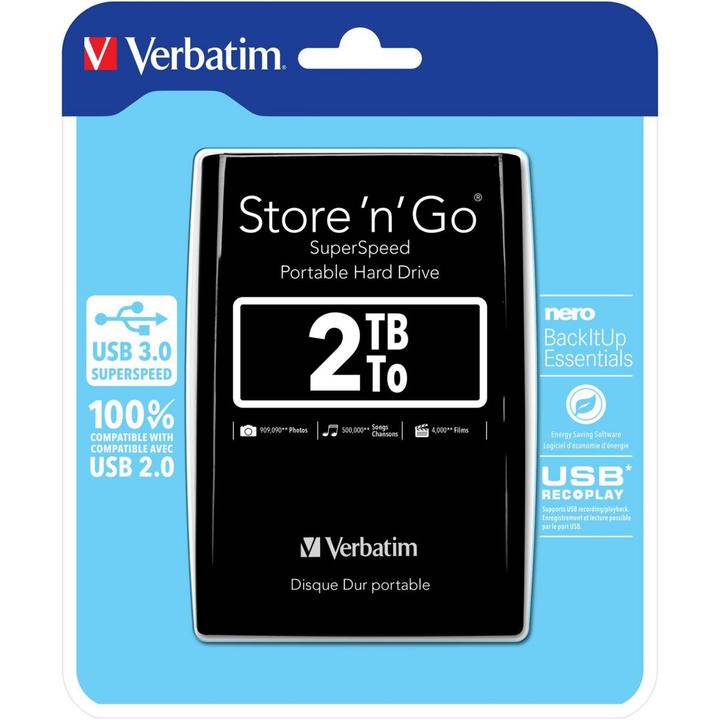 Image du produit Verbatim Store 'n' Go (2 To)