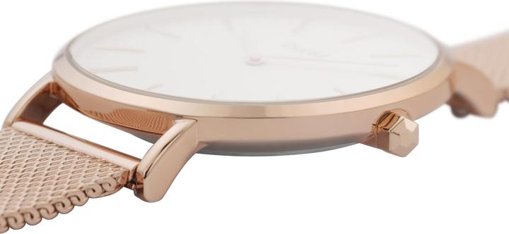 Actual product image Cluse La Bohème Mesh Rosé (Analogue wristwatch, 38 mm)