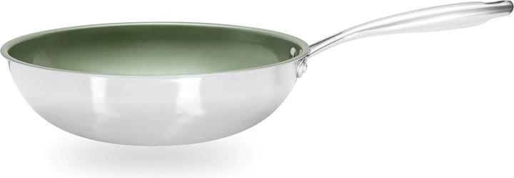 Immagine prodotto Just Vegan Cera Vegan (28 cm, Wok, Acciaio inossidabile)