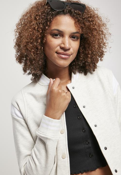 Immagine prodotto Urban Classics Giacca di felpa College Inset da donna (XS)