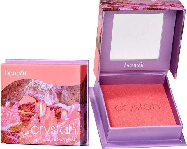 Actual product image BeneFit Cosmetics Crystah Blush (Crystah Strawberry Pink)