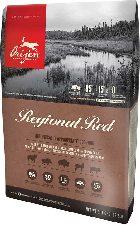 Actual product image Orijen Regional Red Dog (Adult, 1 pcs., 6000 g)