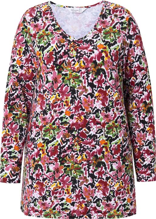 Immagine prodotto Miamoda Langarmshirt, Blumenmuster (44)