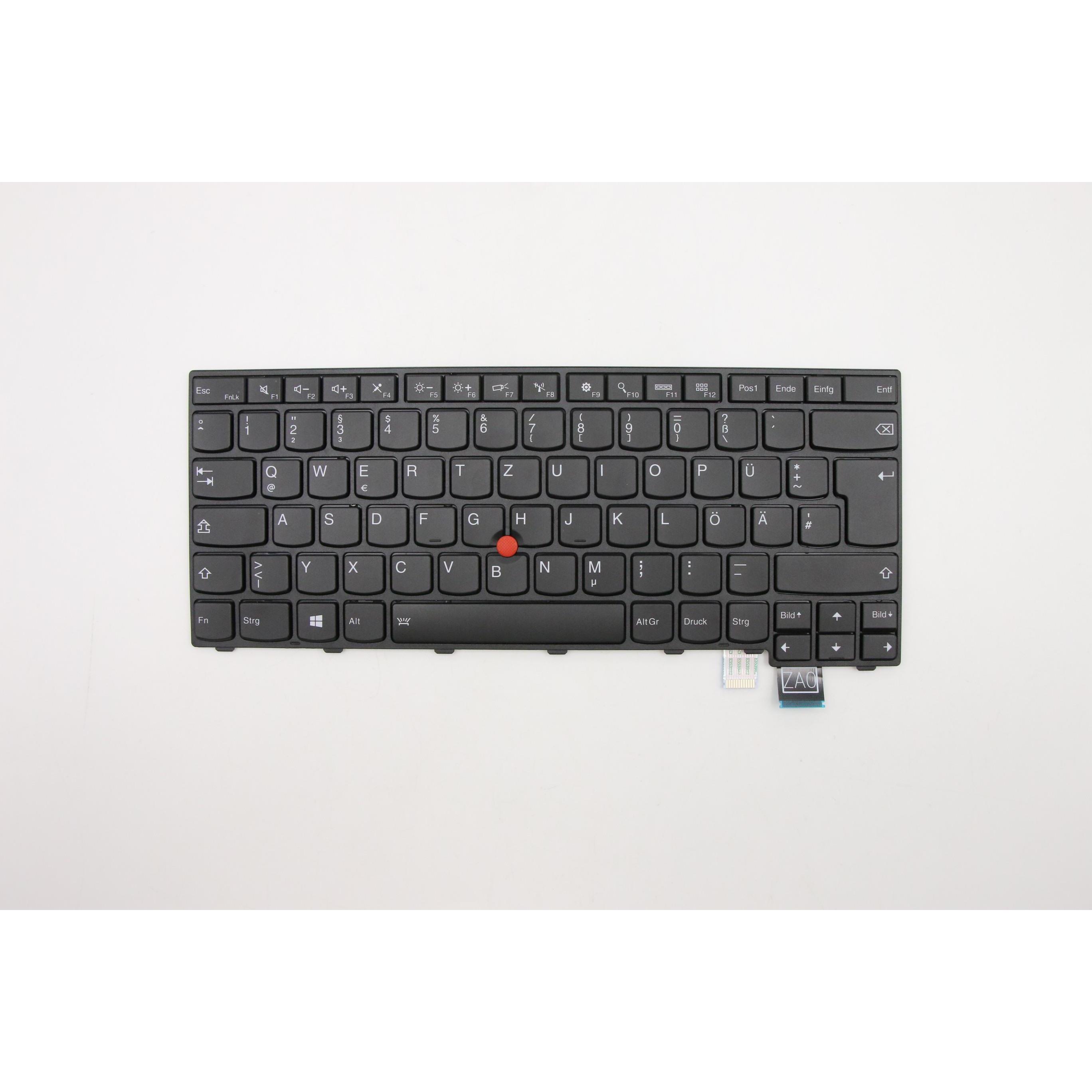 Thumbnail - Lenovo Keyboard (GERMAN), Notebook Ersatzteile, Schwarz