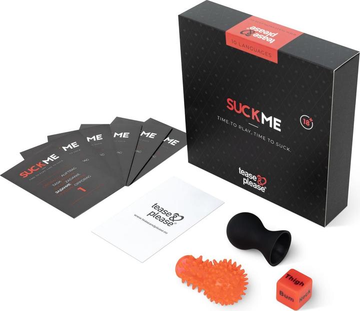 Image du produit tease & please Suck Me | Temps De Jouer, Temps De Sucer (Divers, Allemand, Anglais)