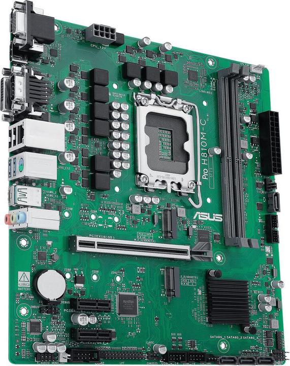 Actual product image ASUS PRO H810M-C-CSM (LGA 1851, Intel H810, mATX)