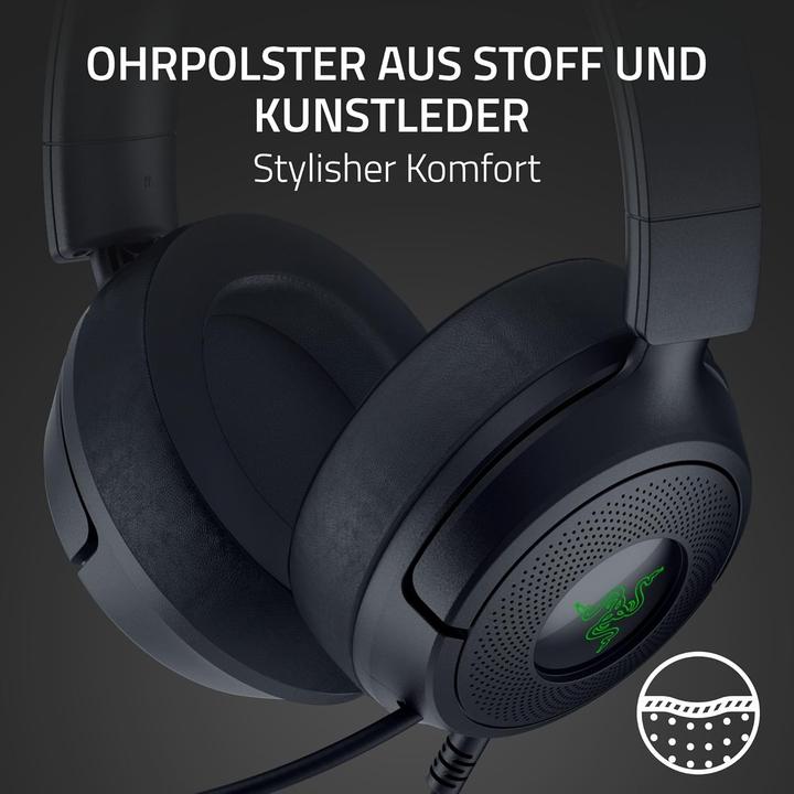Actual product image Razer Kraken Kitty V3 X - Black (Cable)