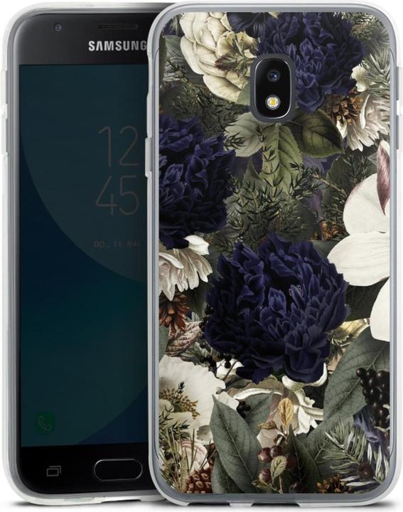 Produktbild DeinDesign Silikon Hülle für Samsung Galaxy J3 (2017) Handyhülle Case Smartphone Schutzhülle Blumen Utart (Samsung Galaxy J3 (2017))