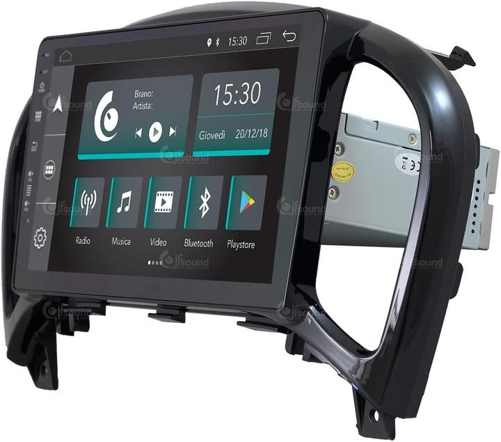 Image du produit JFSound Système d'infotainment Android GPS Bluetooth WiFi DAB USB à écran tactile personnalisé (Voiture Android)