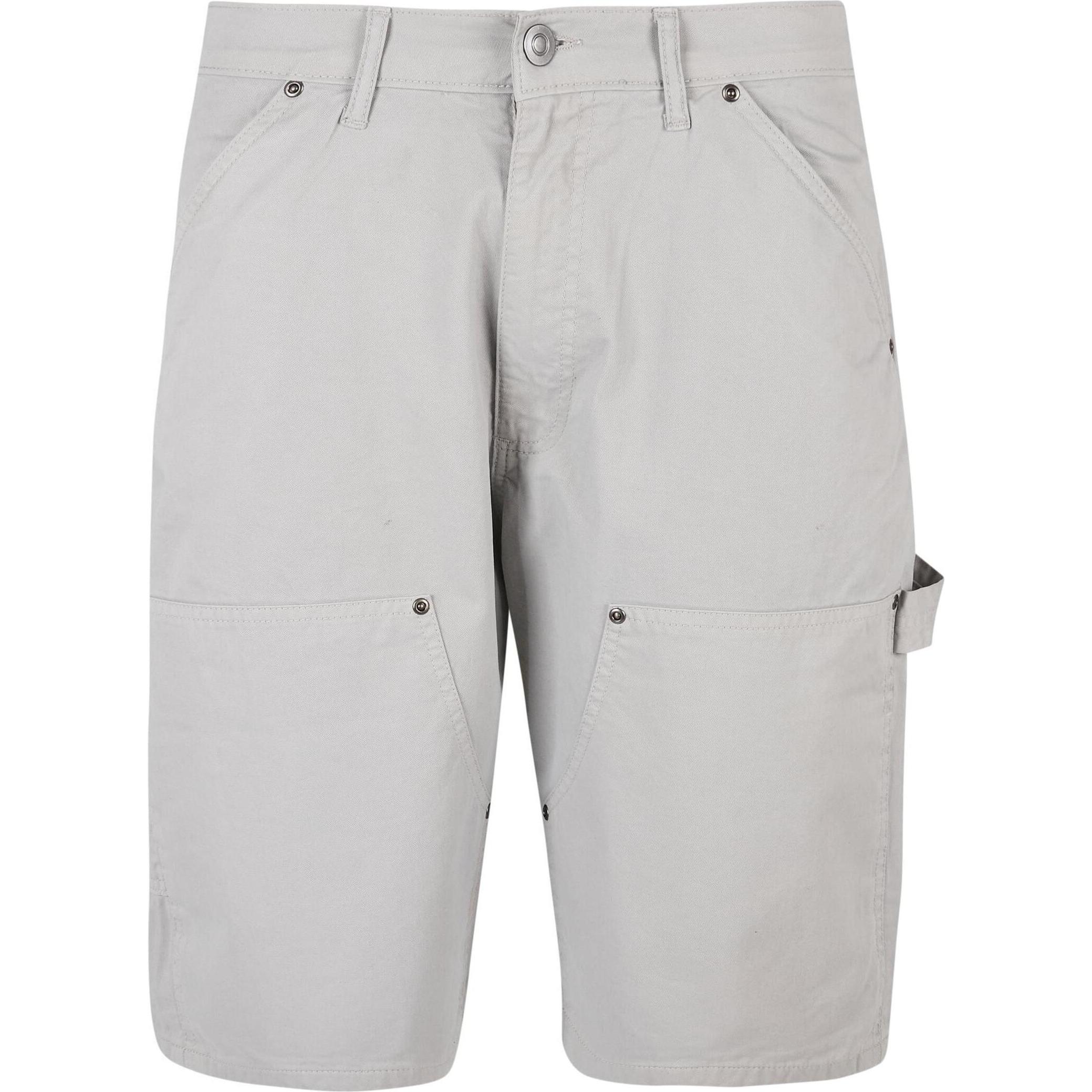 Urban Classics, Herren, Shorts, bermuda carpenter gt, Grau, (42)