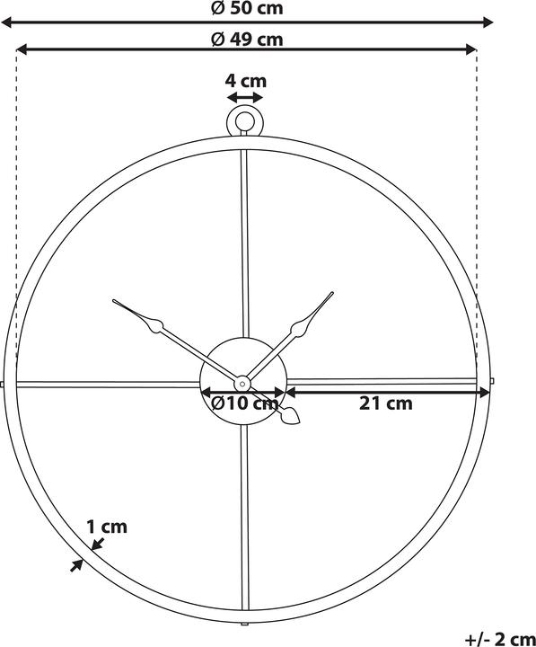 Produktbild Beliani Zuchwil (50 cm)